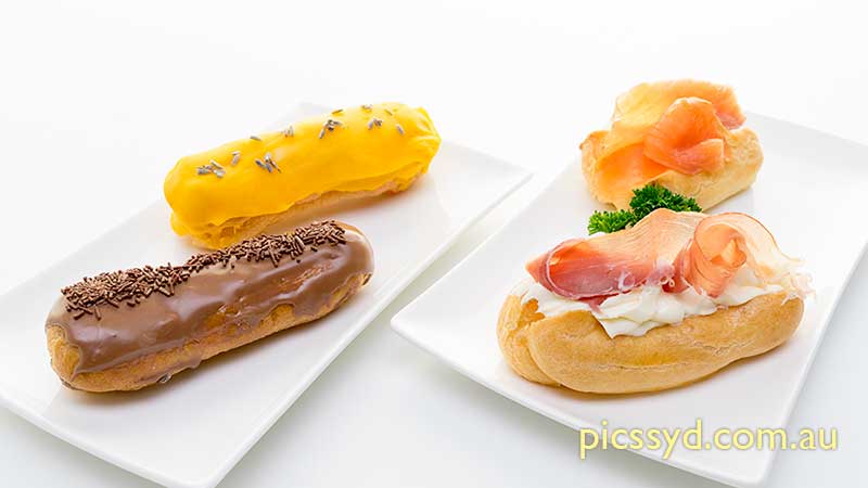Eclairs (sweet and savoury) Choux Pastry Workshop